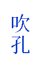 吹孔