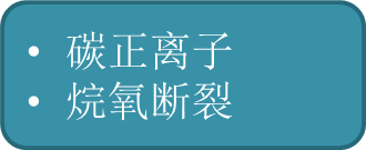 碳正离子
烷氧断裂